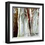 Abstract Forest 1-Kathleen Cloutier-Framed Art Print