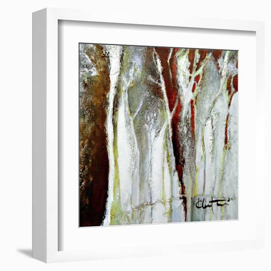 Abstract Forest 1-Kathleen Cloutier-Framed Art Print