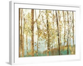 Abstract Forest-Allison Pearce-Framed Art Print