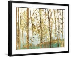 Abstract Forest-Allison Pearce-Framed Art Print