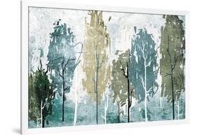 Abstract Forest-OnRei-Framed Art Print