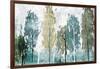 Abstract Forest-OnRei-Framed Art Print