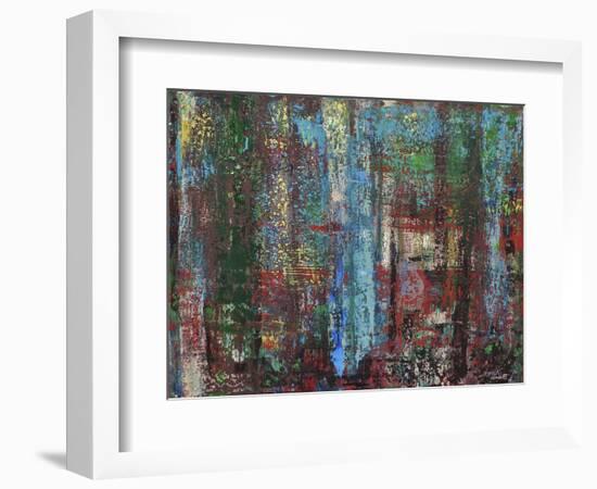 Abstract Forrest-Rock Demarco-Framed Giclee Print