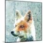 Abstract Fox-Ancello-Mounted Art Print