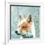 Abstract Fox-Ancello-Framed Art Print