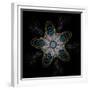 Abstract Fractal Image of Puffed Colorful Star Flower-fbatista72-Framed Premium Giclee Print