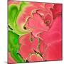 Abstract Fractals Pink And Green-Cora Niele-Mounted Giclee Print