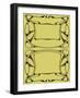 Abstract Framework in Style Art-Nouveau-bomg-Framed Art Print