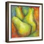 Abstract Fruits I-Chariklia Zarris-Framed Art Print