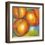 Abstract Fruits II-Chariklia Zarris-Framed Art Print