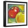 Abstract Fruits IV-Chariklia Zarris-Framed Art Print