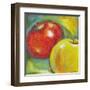 Abstract Fruits IV-Chariklia Zarris-Framed Art Print