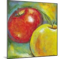 Abstract Fruits IV-Chariklia Zarris-Mounted Art Print