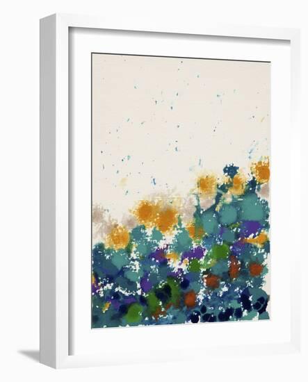 Abstract Garden 1-Hilary Winfield-Framed Giclee Print