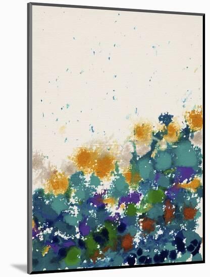 Abstract Garden 1-Hilary Winfield-Mounted Giclee Print