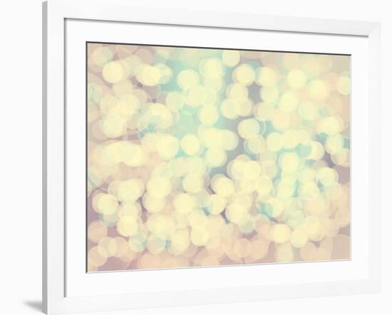 Abstract Gentle Romantic Background-flurno-Framed Photographic Print