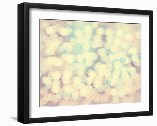 Abstract Gentle Romantic Background-flurno-Framed Photographic Print