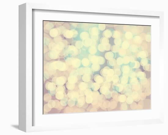 Abstract Gentle Romantic Background-flurno-Framed Photographic Print