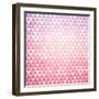 Abstract Geometric Background-Slanapotam-Framed Art Print