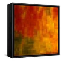 Abstract, Geometric Background-Malija-Framed Stretched Canvas