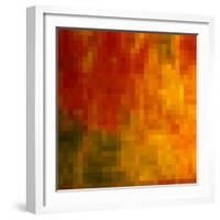 Abstract, Geometric Background-Malija-Framed Art Print