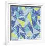 Abstract Geometric Colorful Pattern-SelenaMay-Framed Art Print