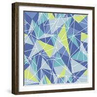 Abstract Geometric Colorful Pattern-SelenaMay-Framed Premium Giclee Print