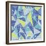 Abstract Geometric Colorful Pattern-SelenaMay-Framed Premium Giclee Print
