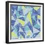 Abstract Geometric Colorful Pattern-SelenaMay-Framed Premium Giclee Print