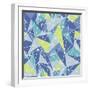 Abstract Geometric Colorful Pattern-SelenaMay-Framed Art Print