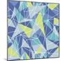 Abstract Geometric Colorful Pattern-SelenaMay-Mounted Art Print