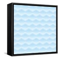 Abstract Geometric Light Texture-pzAxe-Framed Stretched Canvas
