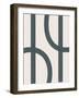 Abstract Geometric Line Art 2-null-Framed Art Print