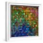 Abstract Geometric Pattern-Tanor-Framed Art Print