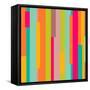 Abstract Geometric Pattern-Victoria Kalinina-Framed Stretched Canvas