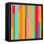 Abstract Geometric Pattern-Victoria Kalinina-Framed Stretched Canvas