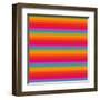 Abstract Geometric Pattern-frenkelvic-Framed Art Print