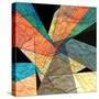 Abstract Geometric Pattern-Tanor-Stretched Canvas