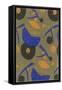 Abstract Geometric Pattern-Found Image Press-Framed Stretched Canvas