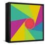 Abstract Geometric Shape Background Trendy Style-EverstRuslan-Framed Stretched Canvas