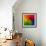 Abstract Geometrical Background-epic44-Framed Art Print displayed on a wall