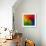 Abstract Geometrical Background-epic44-Framed Art Print displayed on a wall