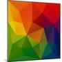 Abstract Geometrical Background-epic44-Mounted Art Print