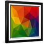 Abstract Geometrical Background-epic44-Framed Art Print