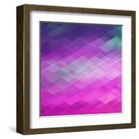 Abstract Geometrical Background-epic44-Framed Art Print