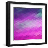 Abstract Geometrical Background-epic44-Framed Art Print