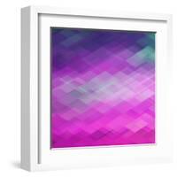 Abstract Geometrical Background-epic44-Framed Art Print