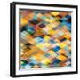 Abstract Geometrical Background-epic44-Framed Art Print