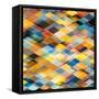 Abstract Geometrical Background-epic44-Framed Stretched Canvas