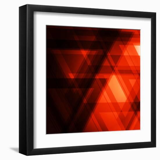 Abstract Geometrical Background-Tarchyshnik Andrei-Framed Art Print